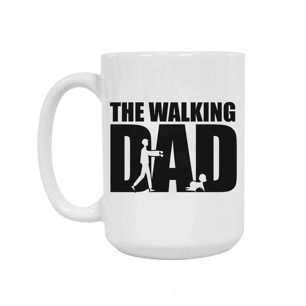 The Walking Dad Ceramic Mug | Things Engraved Canada