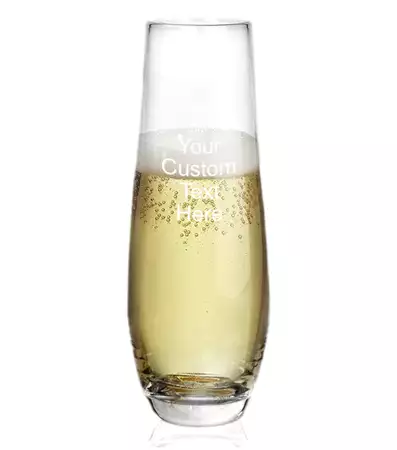 Stemless Champagne Flute buy at ThingsEngraved Canada