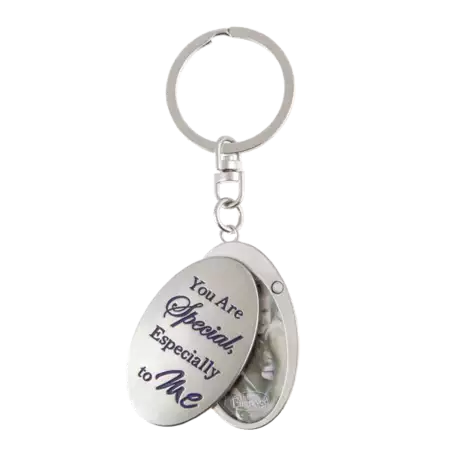 You Are Special, Especially To Me Locket Keychain buy at ThingsEngraved Canada