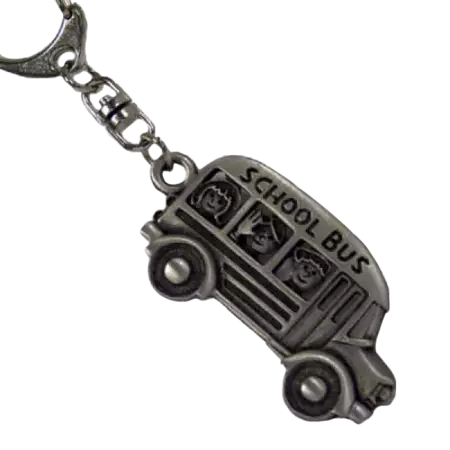 School Bus Driver Pewter Keychain buy at ThingsEngraved Canada