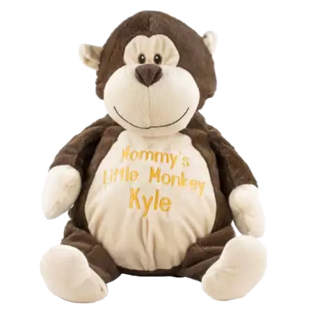 Embroiderable Monkey buy at ThingsEngraved Canada