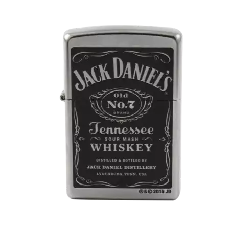 Engravable Zippo Jack Daniels Label Design