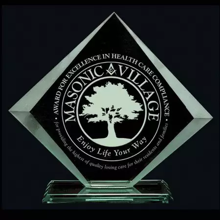 Acadian Glass Award 6 buy at ThingsEngraved Canada