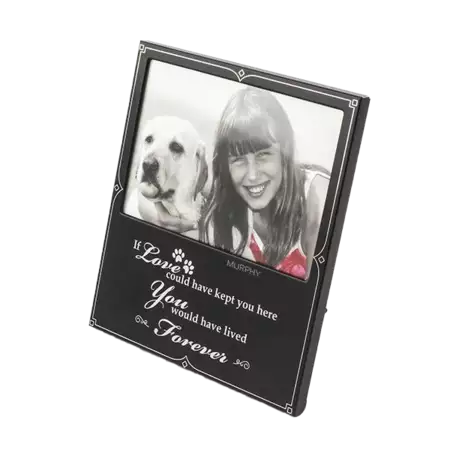 Pet Memorial Frame buy at ThingsEngraved Canada
