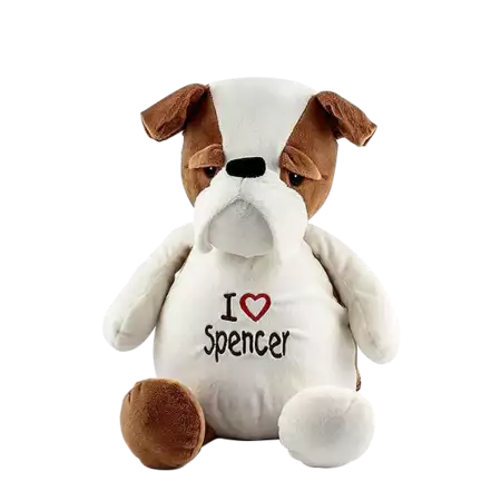 Embroiderable Buster The Bulldog buy at ThingsEngraved Canada