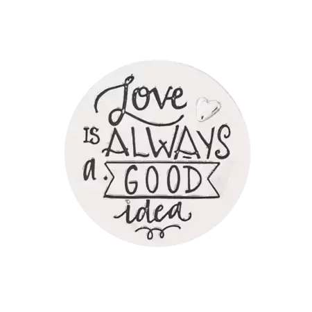 Engraved Pocket Token Love is Always a Good Idea buy at ThingsEngraved Canada