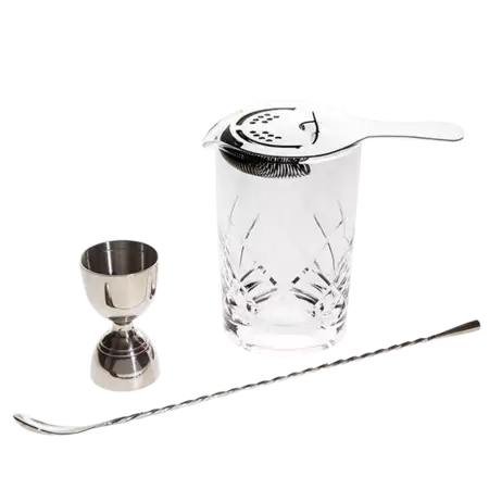 Silver Stirred Cocktail Set