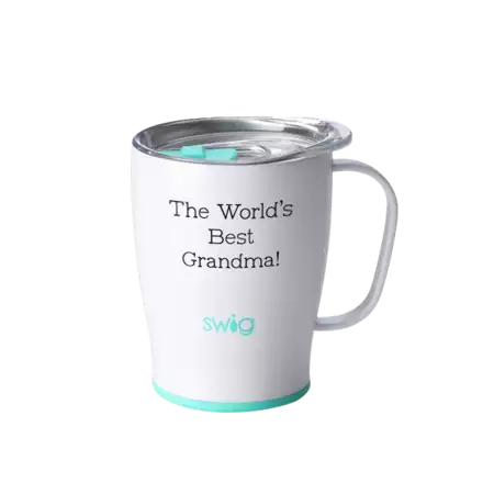 Swig - Customizable White Diamond 18oz Mug