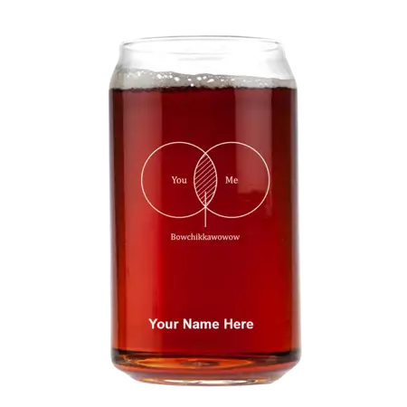 Funny Custom Beer Glass for Lovers buy at ThingsEngraved Canada