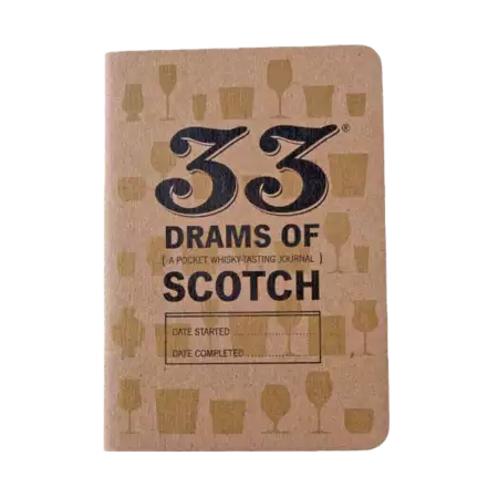 Taste Book - 33 Drams of Scotch buy at ThingsEngraved Canada