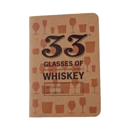 Taste Book - 33 Glasses of Whiskey buy at ThingsEngraved Canada
