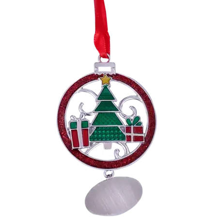 Christmas Tree Metal Ornament buy at ThingsEngraved Canada