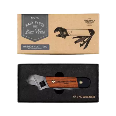 Wrench Multi-Tool Gentlemen's Hardware with Custom Engraving buy at ThingsEngraved Canada
