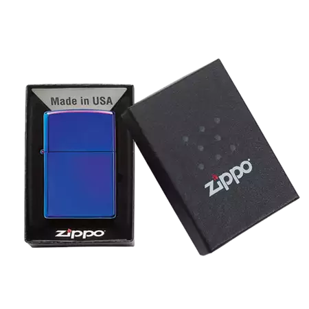 Zippo HO Indigo Lighter buy at ThingsEngraved Canada
