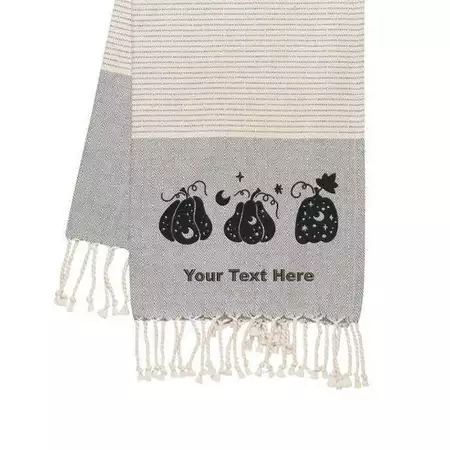Custom Embroidered Halloween Guest Towel buy at ThingsEngraved Canada