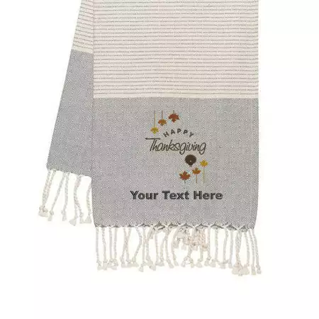 Custom Embroidered Thanksgiving Guest Towel buy at ThingsEngraved Canada