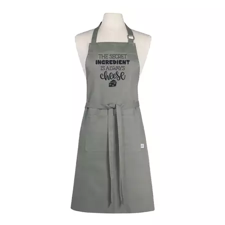 Chef Apron - Grey With Personalization buy at ThingsEngraved Canada