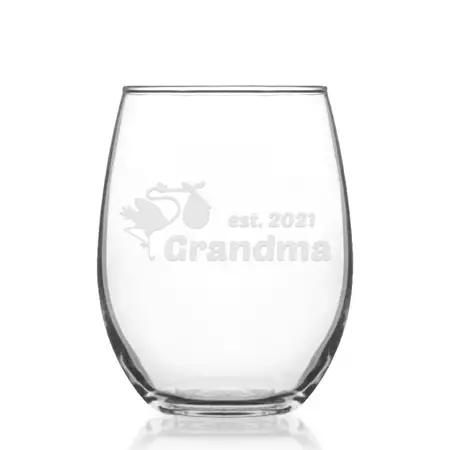 Future Grandma Stemless Wine Glass buy at ThingsEngraved Canada