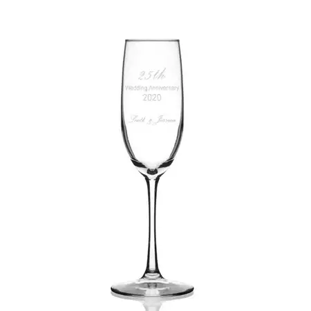 Champagne flute 8oz buy at ThingsEngraved Canada