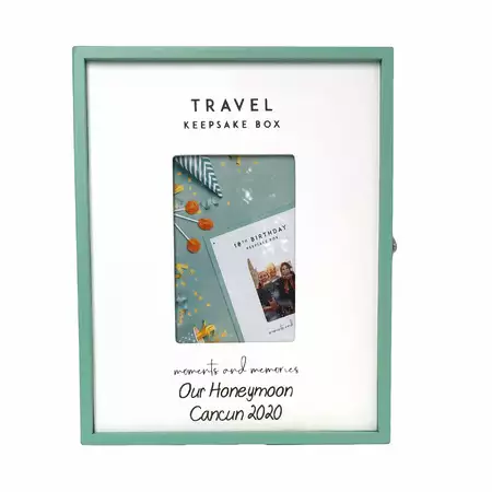 Engravable Travel keepsake box buy at ThingsEngraved Canada