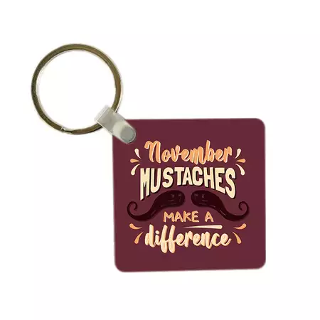 Men's Health Awareness Keychain buy at ThingsEngraved Canada