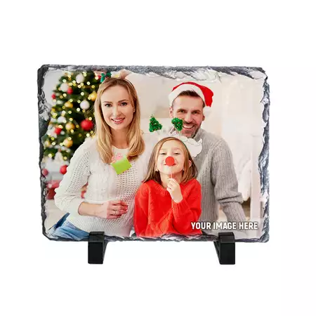Christmas Photo Slate with Custom Photo buy at ThingsEngraved Canada