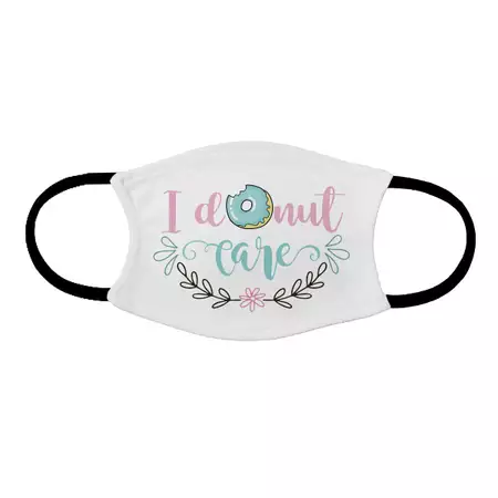 Kids Face Mask I Donut Care buy at ThingsEngraved Canada