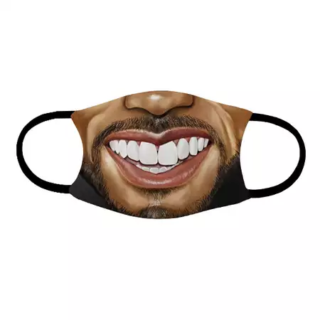 Adult face mask Bright Smile buy at ThingsEngraved Canada