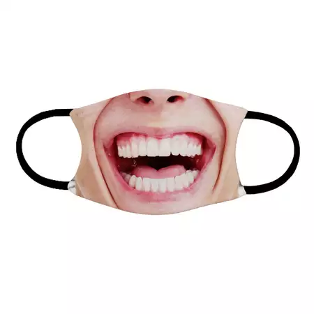 Adult face mask Laughing Expression