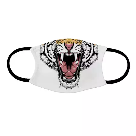 Adult face mask Roar Tiger
