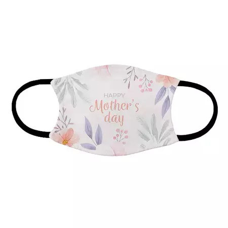 Adult face mask Happy Mother's Day buy at ThingsEngraved Canada