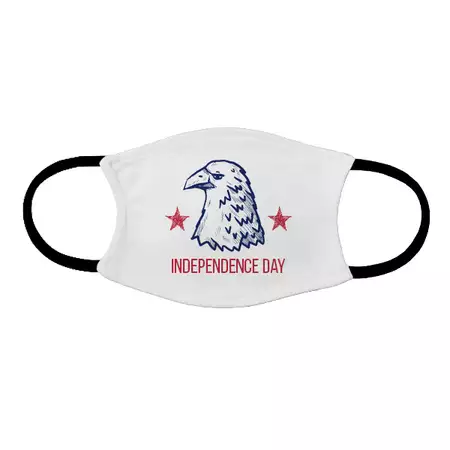 Adult face mask Independence Day buy at ThingsEngraved Canada