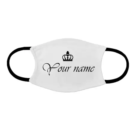 Adult Face Mask with Crown