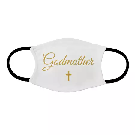 Adult face mask Godmother Christening