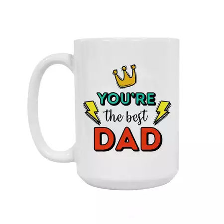 World's Best Dad 15oz Ceramic Mug