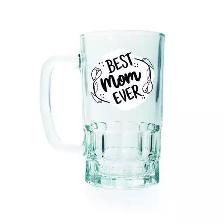 Best Mom Ever  Beer Glass 20oz buy at ThingsEngraved Canada
