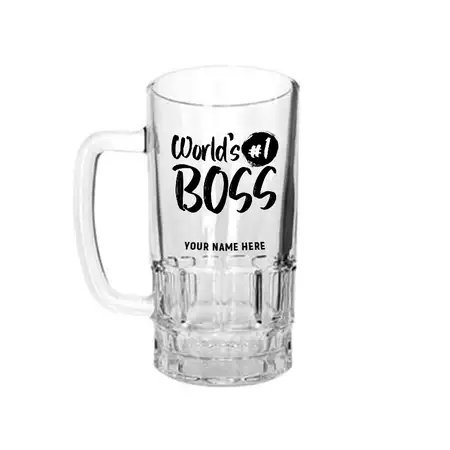 World's 1 Boss 20z Beer Stein buy at ThingsEngraved Canada