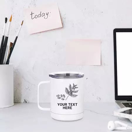 Personalized coffee cups for his birthday