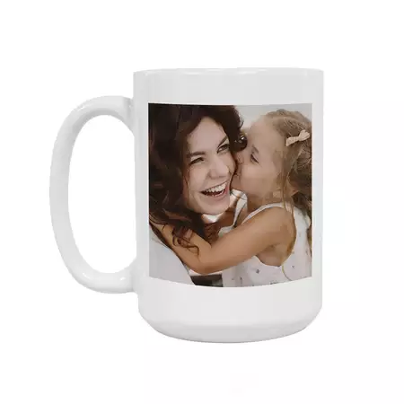 Mother's Day Custom Photo Mug Ceramic 15oz buy at ThingsEngraved Canada