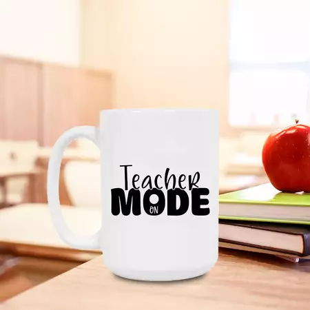Custom Teacher's Day 15oz Ceramic Mug buy at ThingsEngraved Canada