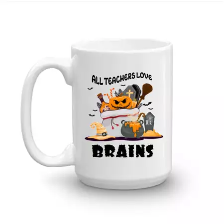 Halloween Mug For Teachers - 15oz buy at ThingsEngraved Canada