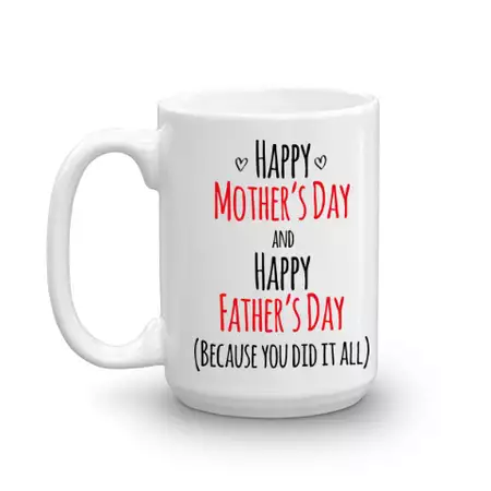 Happy Mother's Father's Day Mug