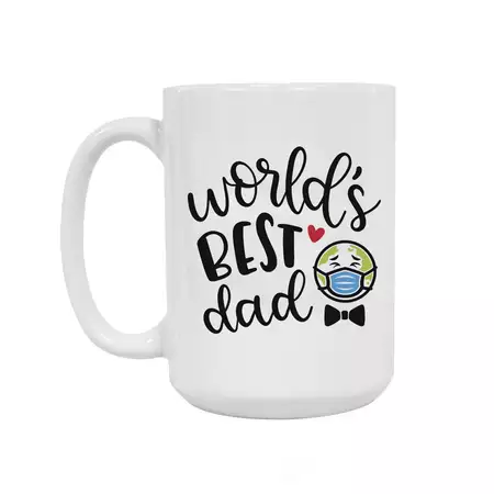 World's Best Dad Quarantine Mug
