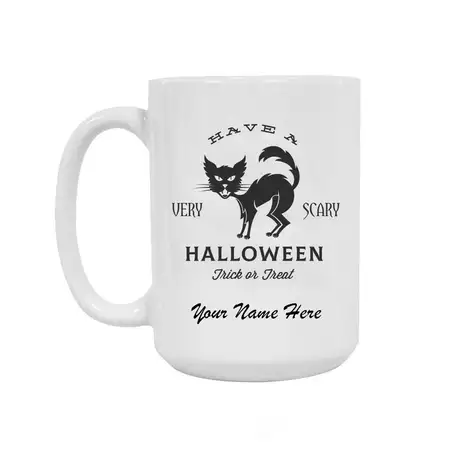 Custom Halloween Ceramic Mug 15oz