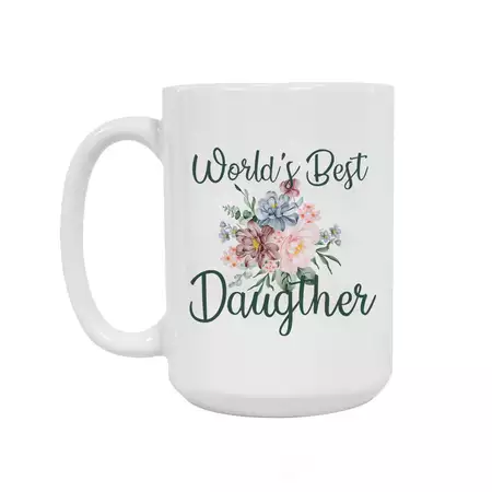 World's Best Daughter Ceramic Mug 15oz