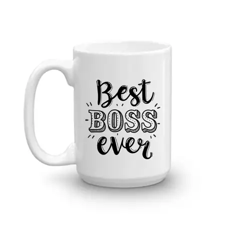 Best Boss Ever 15oz Ceramic Mug buy at ThingsEngraved Canada
