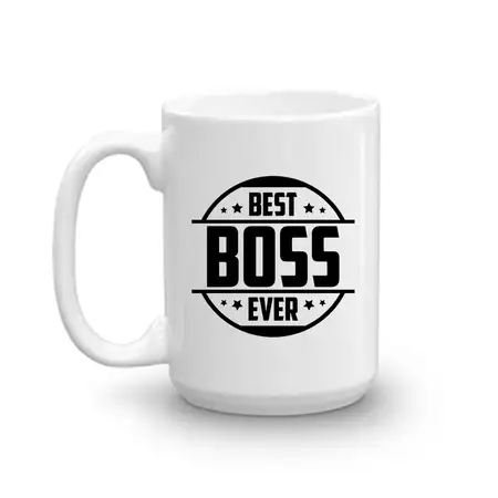 Best Boss Ever 15oz Ceramic Mug buy at ThingsEngraved Canada