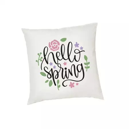 Spring Decor Cushion Cover buy at ThingsEngraved Canada