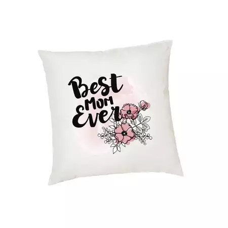 Cushion cover for the Best Mom Ever buy at ThingsEngraved Canada