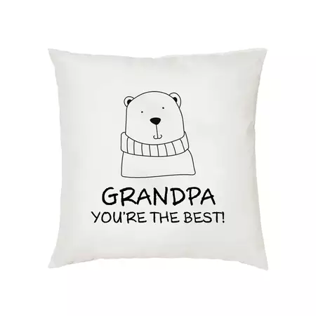 Cushion Cover for Grandpa buy at ThingsEngraved Canada
